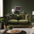 Ashby Chesterfield 2-Seater Sofa, Fern Green Velvet