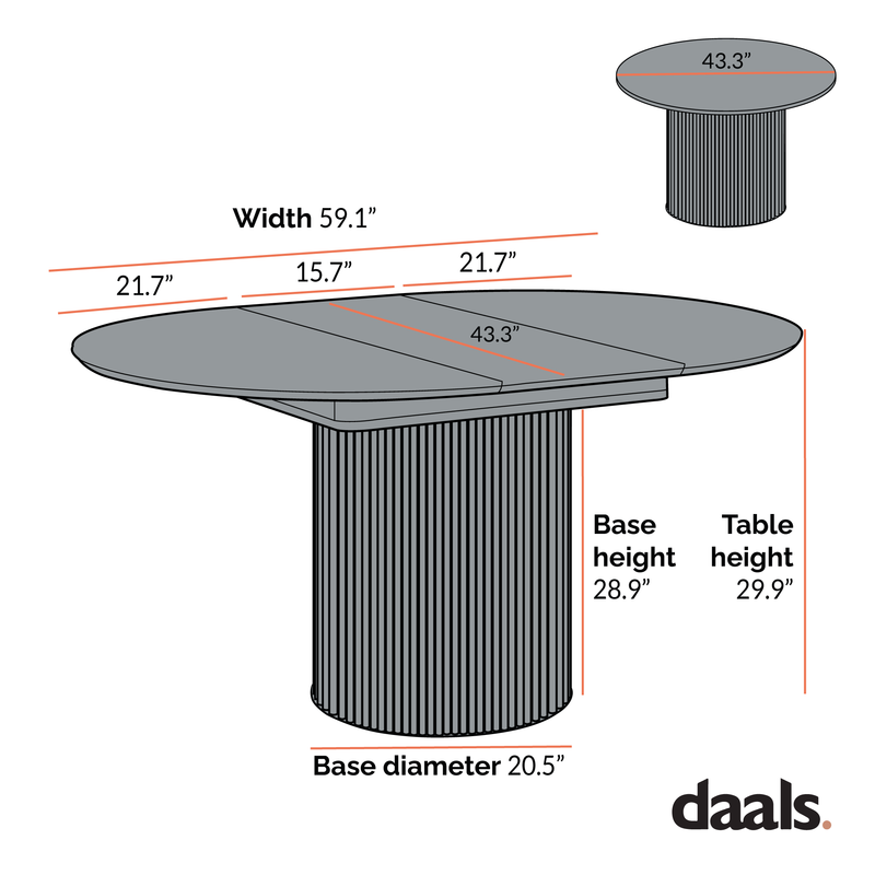 Maru Round 4-6 Seater Extending Oak Pedestal Dining Table, Silver Oak