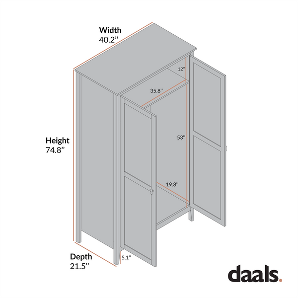 Oakham Double Closet, Wild Cherry