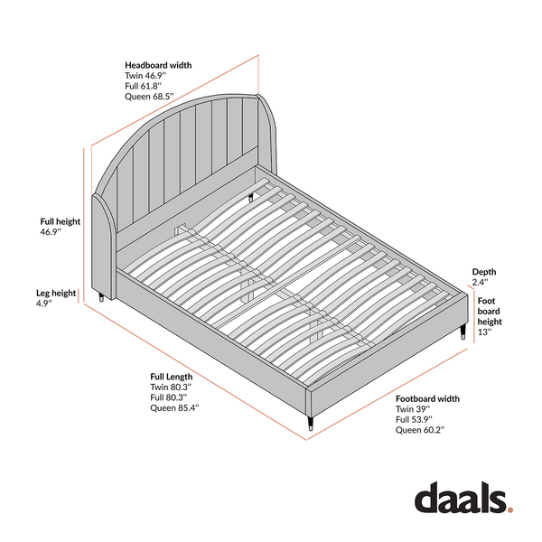 Eleanor Moss Green Velvet Upholstered Bed Frame with Domed Headboard