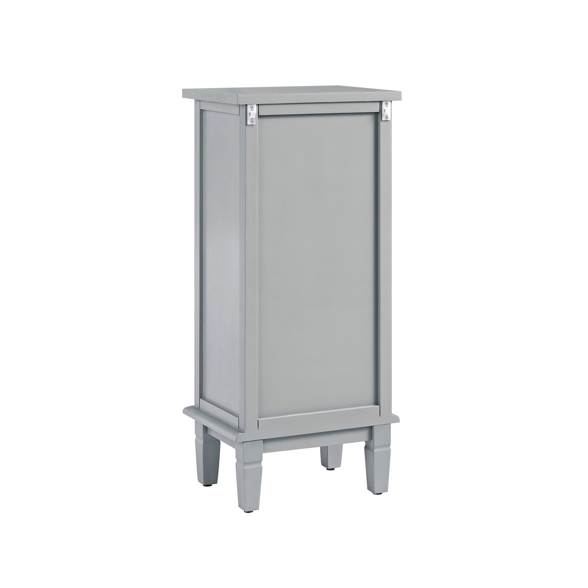 Chantilly Mid Gray Carved Bathroom Cupboard