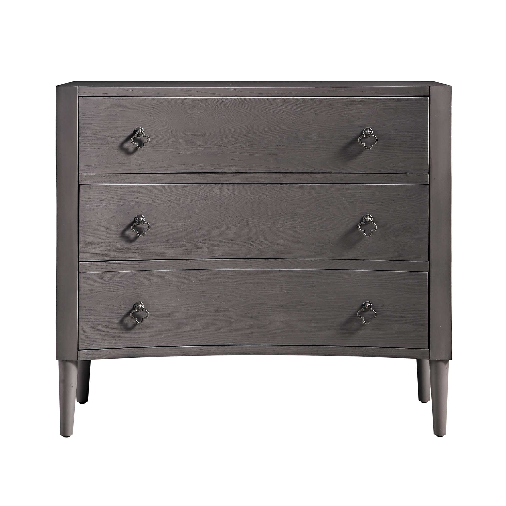 grey three drawer dresser STORKLINTA 3-drawer dresser