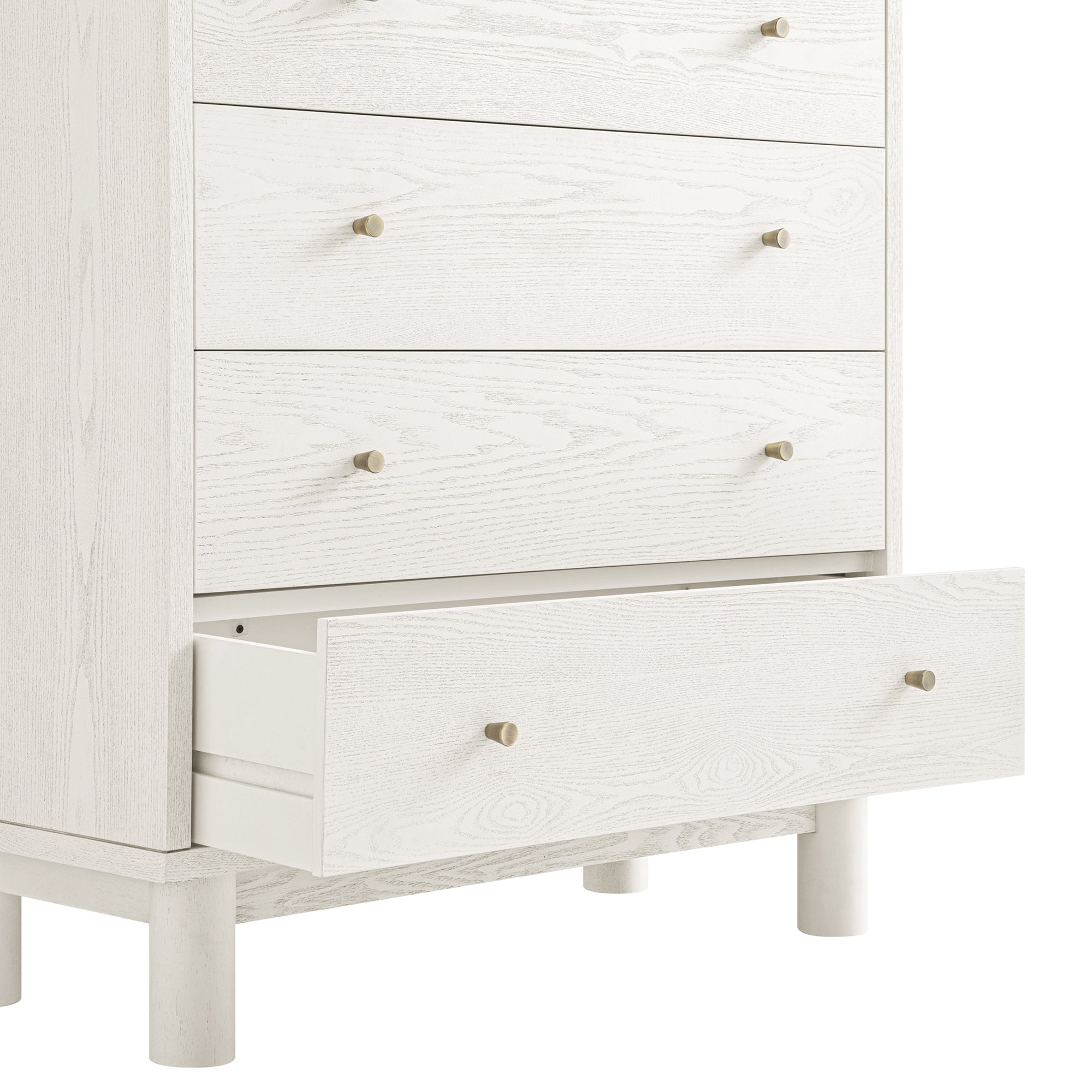 Maude Tall Dresser, Washed White Ash - daals Maude Tall Dresser, Washed White Ash - daals