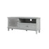 Chantilly Mid Gray Corner TV Stand