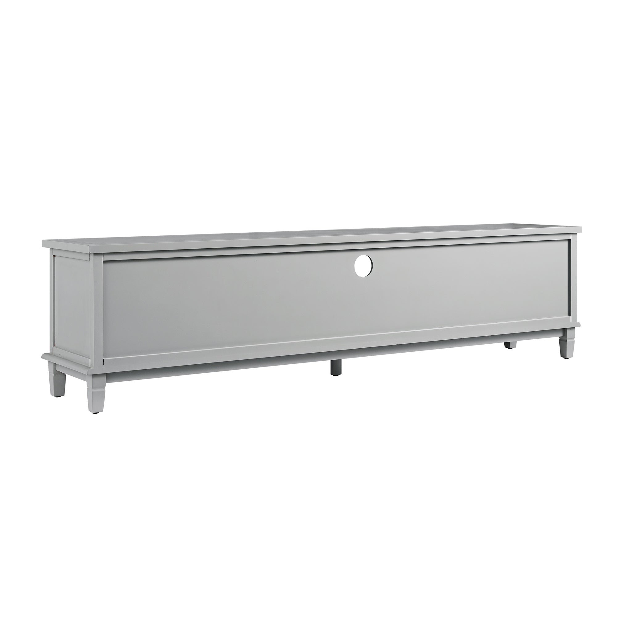 Chantilly Mid Gray 79" Wide TV Stand