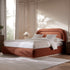 Luella Upholstered Wooden Plinth Base Storage Bed, Rust Boucle