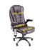 Executive Recline Padded Swivel Office Chair with Vibrating Massage Function, MM17 Brown - daals