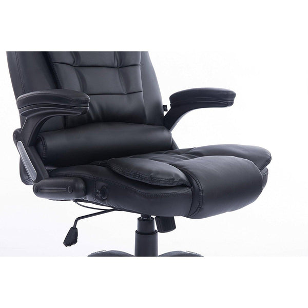 Executive Recline High Back Extra Padded Office Chair, MO17 Black - daals