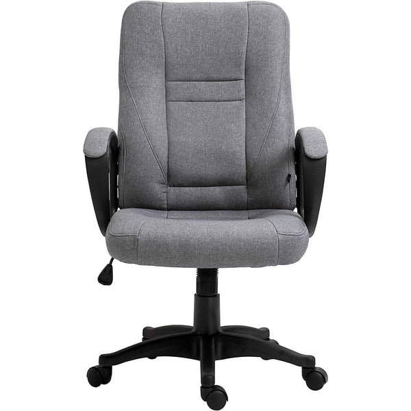 Swivel Office Desk Chair MO19 Grey Fabric