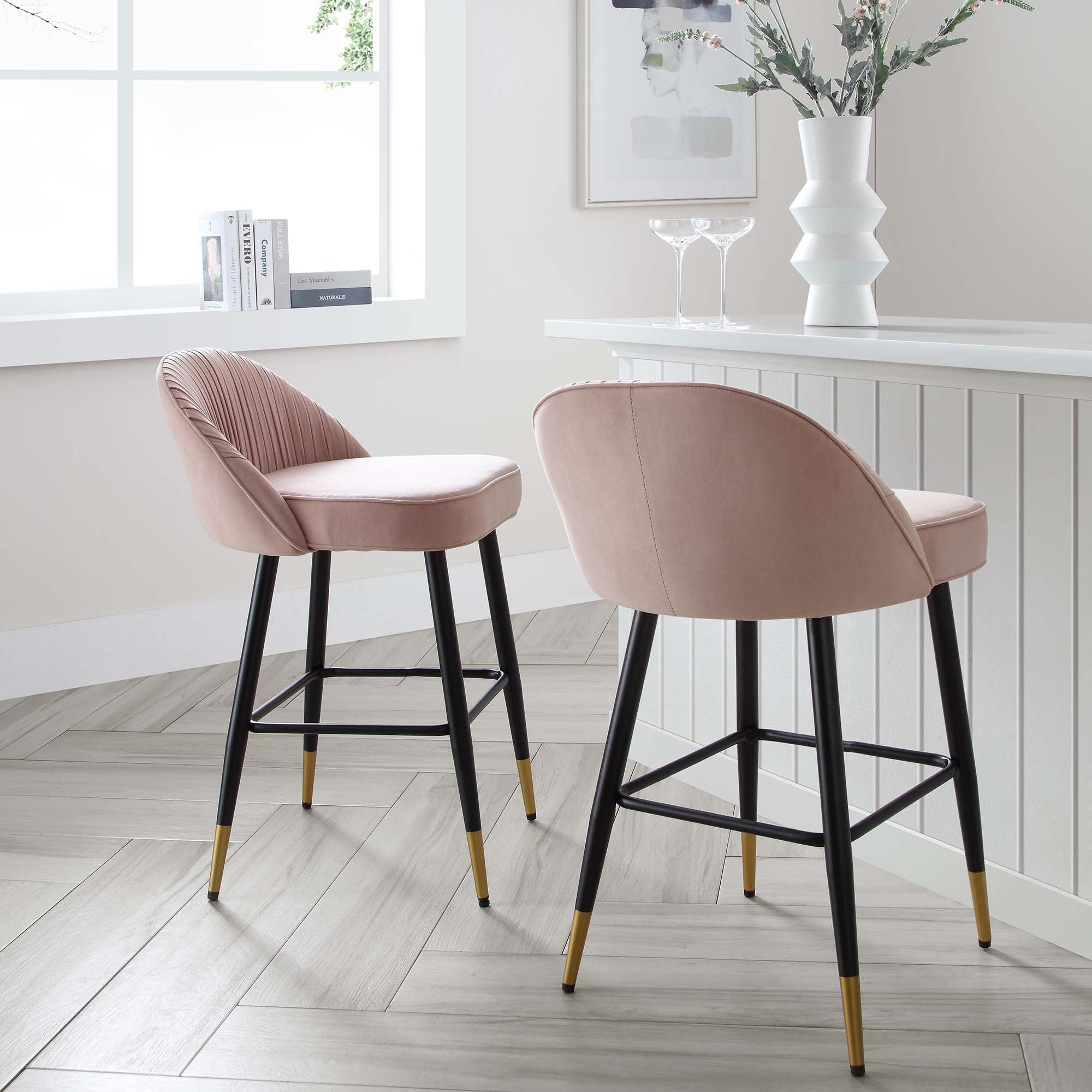 Pink Kitchen Stools Walmart Yaheetech Dining Chairs Kitchen Chairs