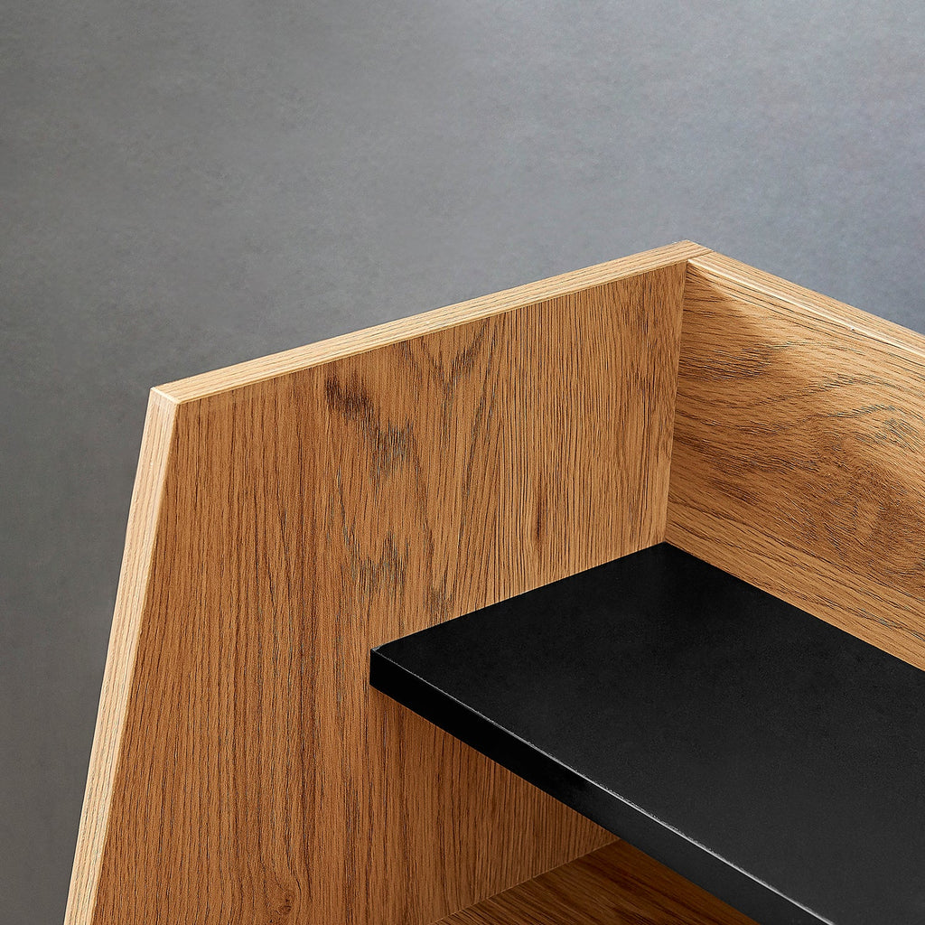 Moncton Office Desk with Shelf | daals.com
