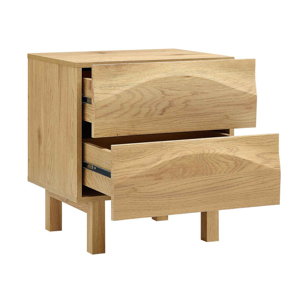Moriko 2 Drawer Nightstand