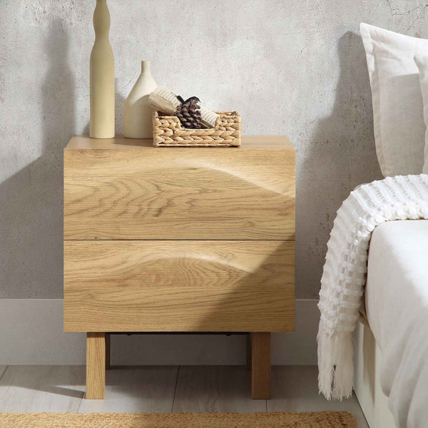 Moriko 2 Drawer Nightstand