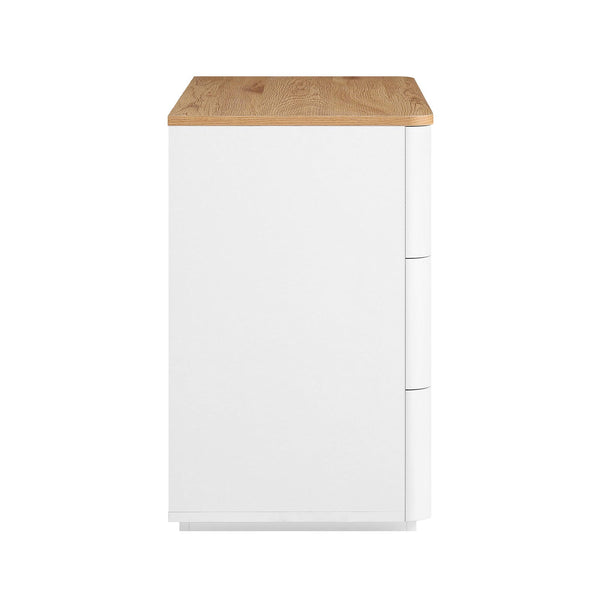 Agnes Curved Edge 3 Drawer Dresser