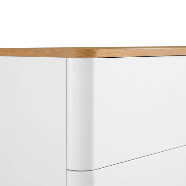 Agnes Curved Edge 3 Drawer Dresser