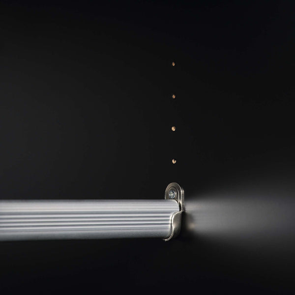 Richmond Ridged Double Closet with Drawer, Matte Black