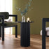 Maru Oak Round Side Table, Black