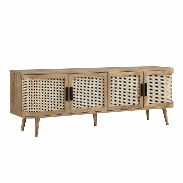 Izzy Curved Rattan 63