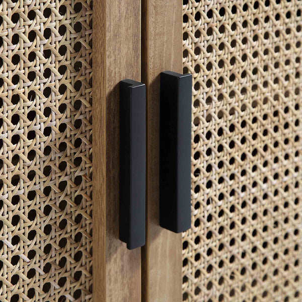 Izzy Curved Rattan 63