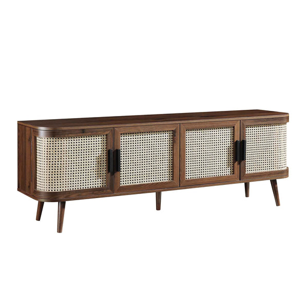 Izzy Curved Rattan 63