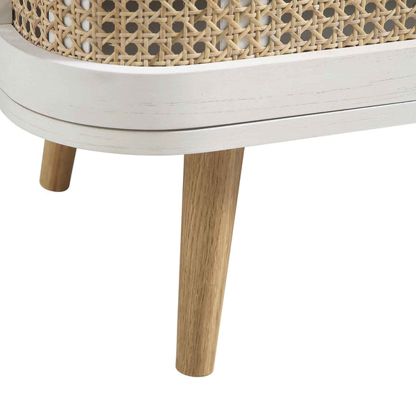 Izzy Curved Rattan 63