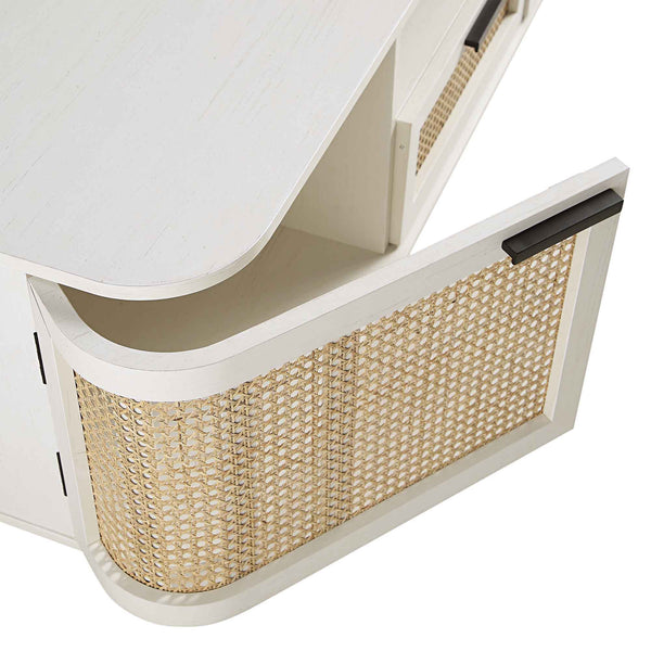 Izzy Curved Rattan 59