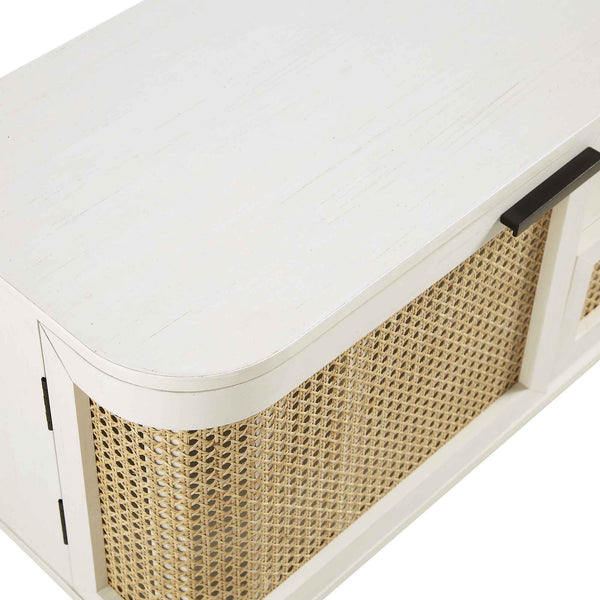 Izzy Curved Rattan 59