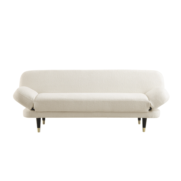 Solna 2-Seater Sofa Bed, Beige Boucle