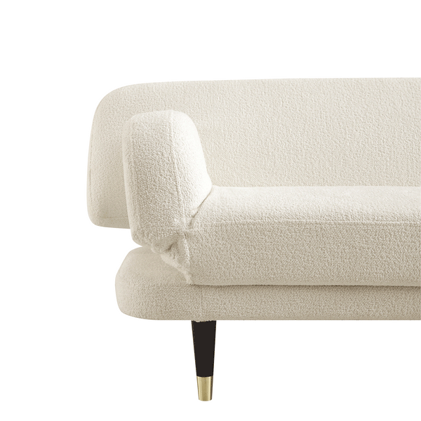 Solna 2-Seater Sofa Bed, Beige Boucle