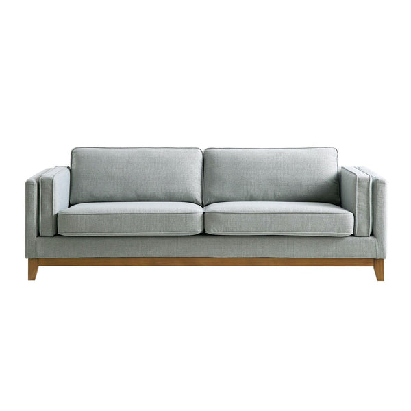 Dipley Sage Fabric Sofa, 3-Seater