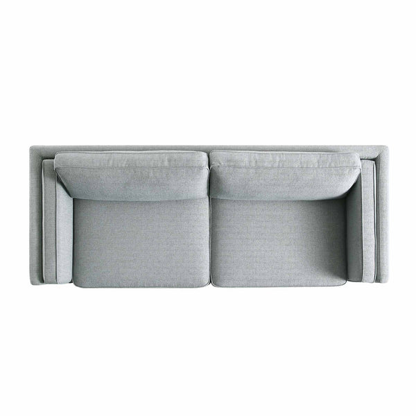 Dipley Sage Fabric Sofa, 3-Seater