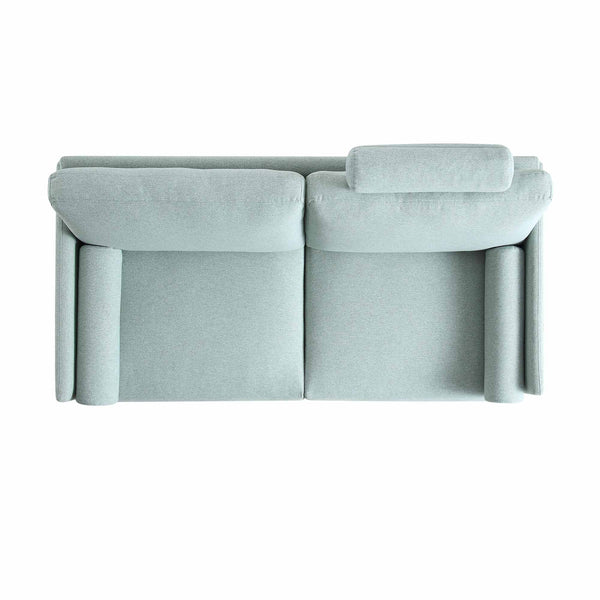 Timber Sage Green Fabric Sofa, 2-Seater