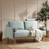 Timber Sage Green Fabric Sofa, 2-Seater