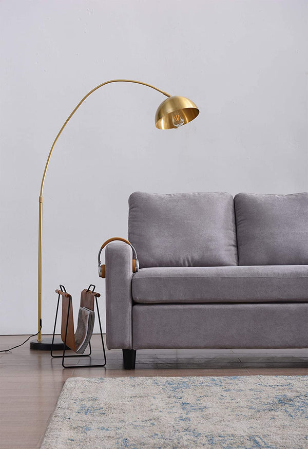 Campbell 3 Seater Sofa with Reversible Chaise in Light Gray