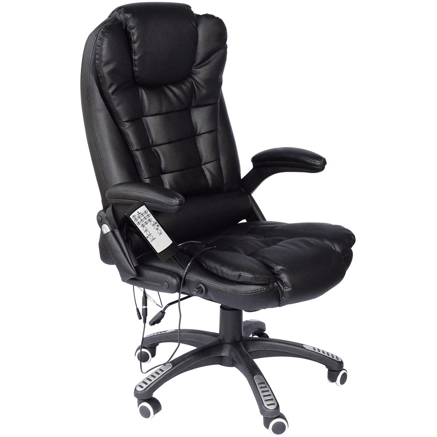 Executive Recline Padded Swivel Office Chair with Vibrating Massage Fu | daals.com Executive Recline Padded Swivel Office Chair with Vibrating Massage Fu | daals.com