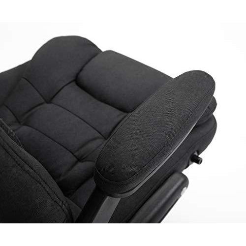 Executive Recline Extra Padded Office Chair Standard, MO17 Black Fabric