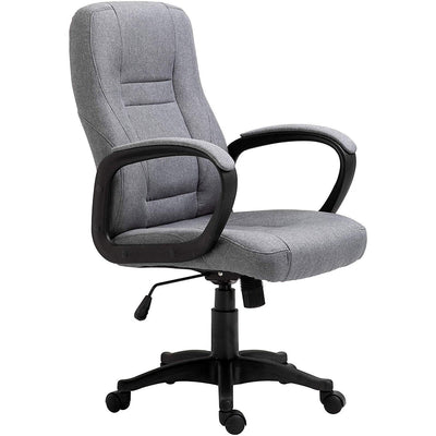 Swivel Office Desk Chair MO19 Gray Fabric