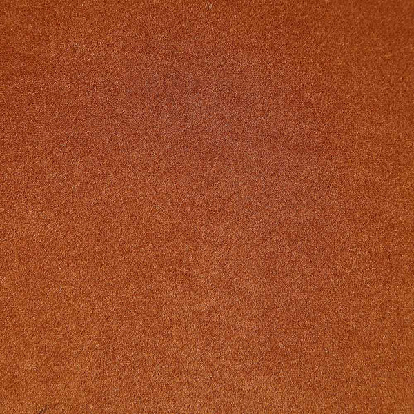 Hansel Wishbone Padded Dining Chair, Rust Velvet and Black Frame