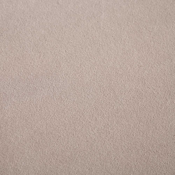 Pienza Solid Wood and Cane Sofa Bed, Taupe Velvet with Black Frame